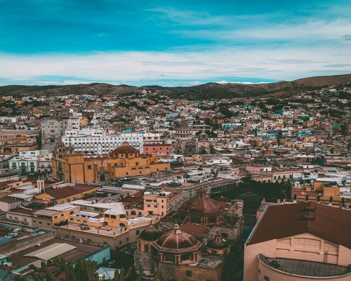 Mexican urban street view